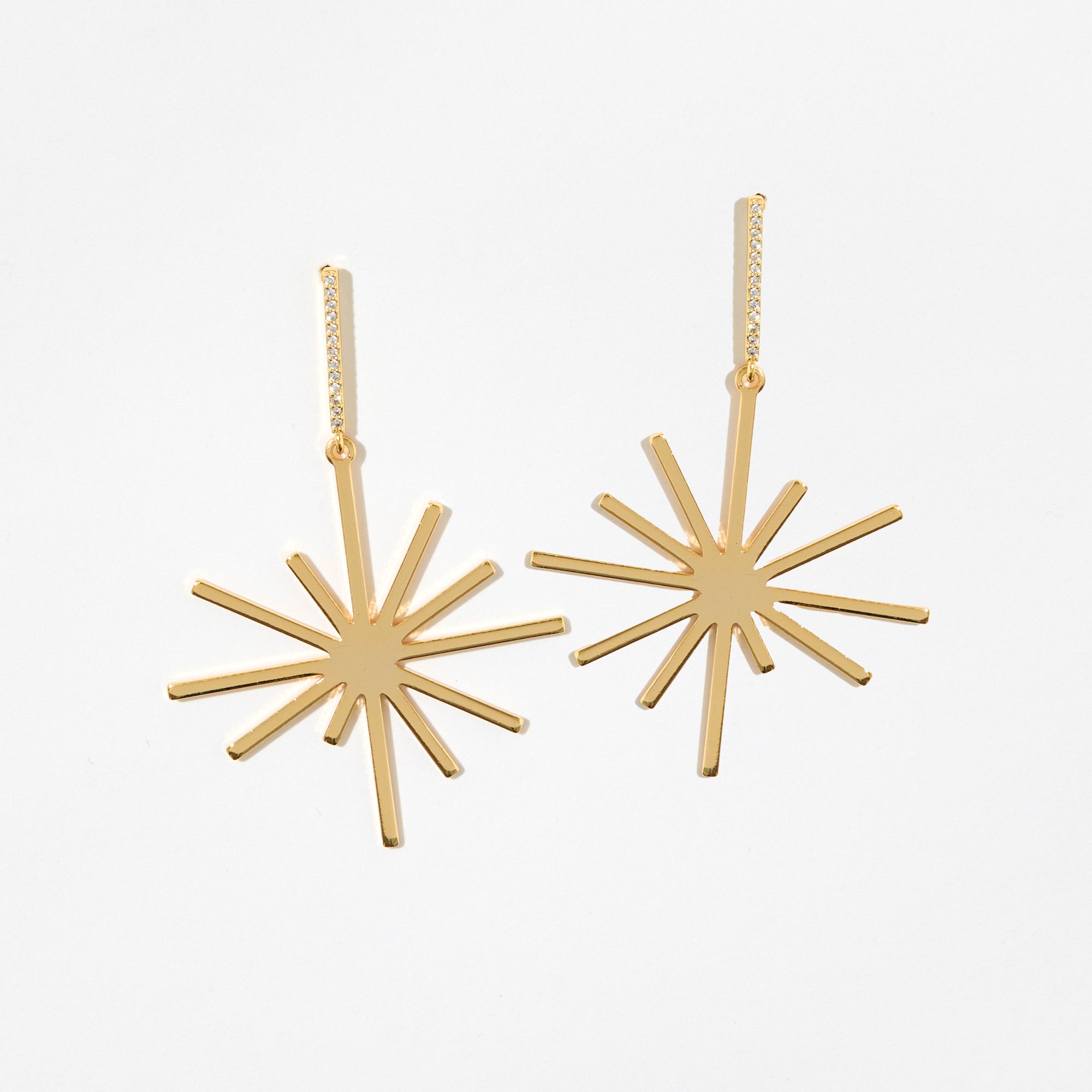 Gold Starlight Earrings